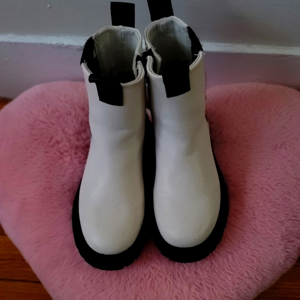 White boots